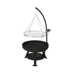 BBQ bålfad sort Ø 60 cm