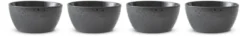 Bitz Galaxy skålesæt 4 stk. sort 12 cm