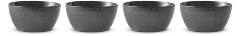 Bitz Galaxy skålesæt 4 stk. sort 12 cm
