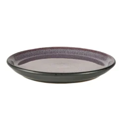 Bitz Gastro tallerken sort/lilla 17 cm
