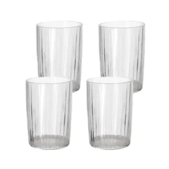 Bitz Kusintha vandglas klar 28 cl 4 stk.