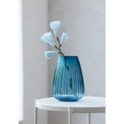 Bitz Kusintha vase blå 22 cm