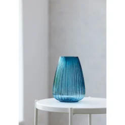Bitz Kusintha vase blå 22 cm