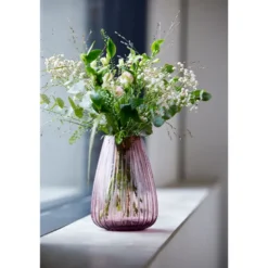 Bitz Kusintha vase pink 22 cm