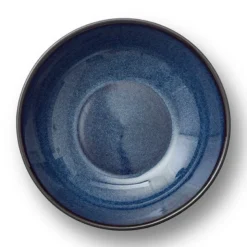 Bitz pastaskål sort/blå 20 cm