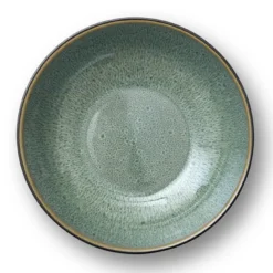Bitz pastaskål sort/grøn 20 cm