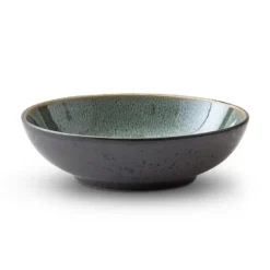 Bitz pastaskål sort/grøn 20 cm