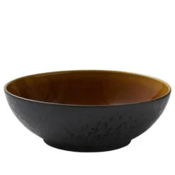 Bitz salatskål sort/amber 30 cm