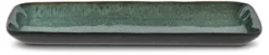 Bitz serveringsfad stentøj grøn 38x14 cm
