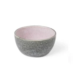 Bitz skål grå/pink