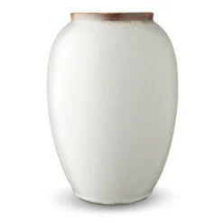 Bitz vase stentøj creme 25 cm