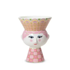 Bjørn Wiinblad Carmen vase pink 15 cm