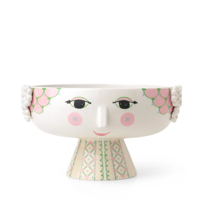 Bjørn Wiinblad Eva opsats soft pink 24 cm