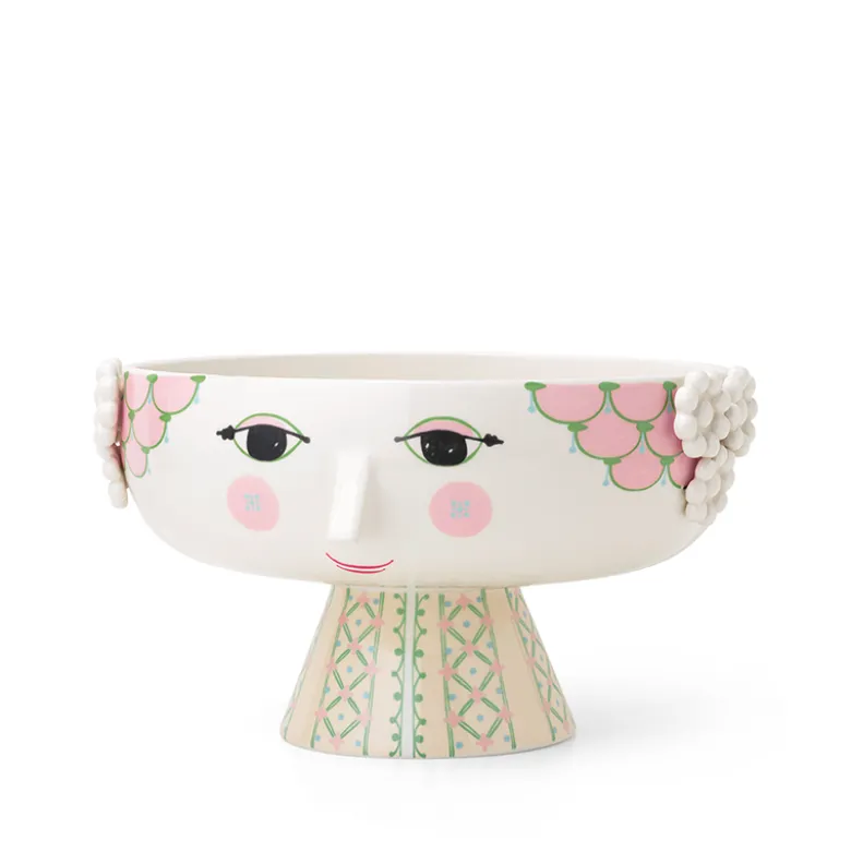 Bjørn Wiinblad Eva opsats soft pink 24 cm