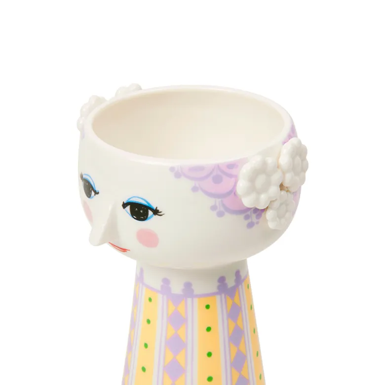 Bjørn Wiinblad Eva vase lavendel 15 cm