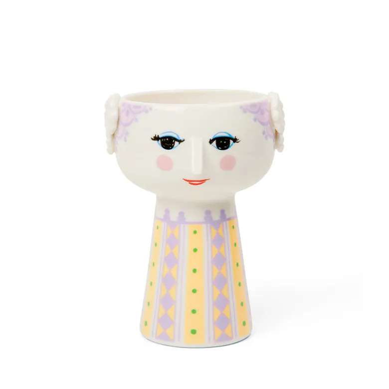 Bjørn Wiinblad Eva vase lavendel 15 cm
