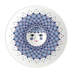 Bjrøn Wiinblad Olga fad blå Ø 33 cm