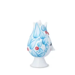 Bjørn Wiinblad Titania lysestage lyseblå H 11,5 cm