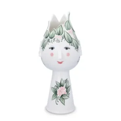Bjørn Wiinblad Titania vase grøn H 50 cm