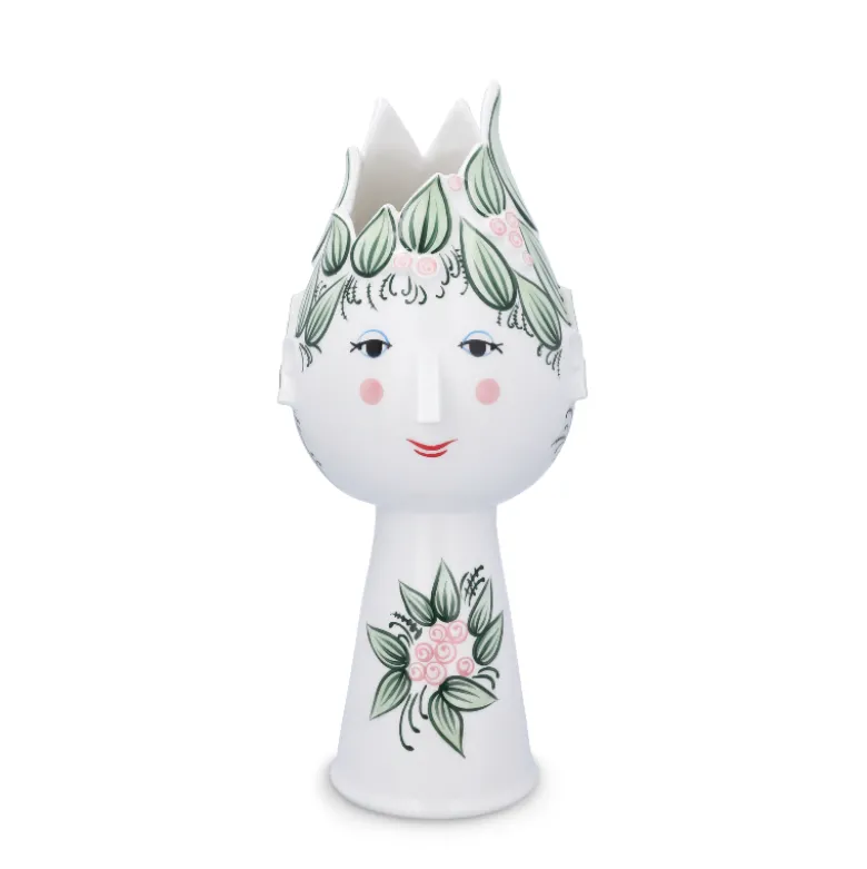 Bjørn Wiinblad Titania vase grøn H 50 cm