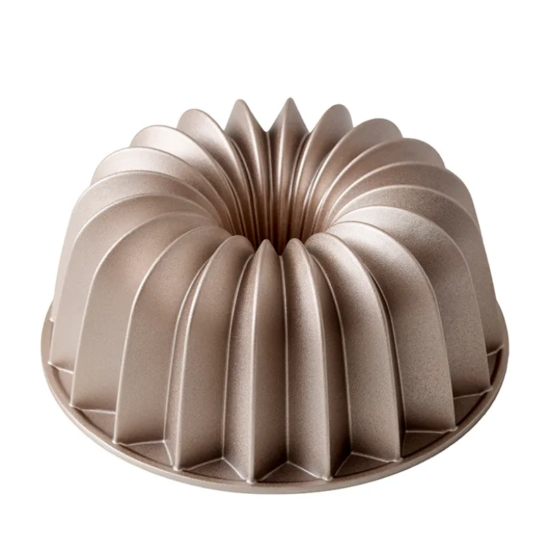 Blomsterberg slice kageform orange rosa 24x10 cm