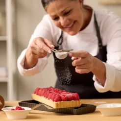 Blomsterbergs rektangulær tærteform dark grey 35x11 cm non-stick