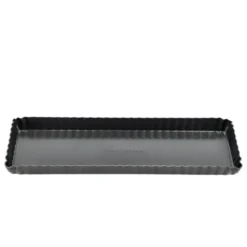 Blomsterbergs rektangulær tærteform dark grey 35x11 cm non-stick