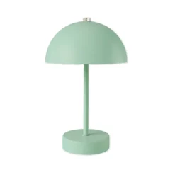 Bordlampe grøn opladeligt med touch H 25,5 cm