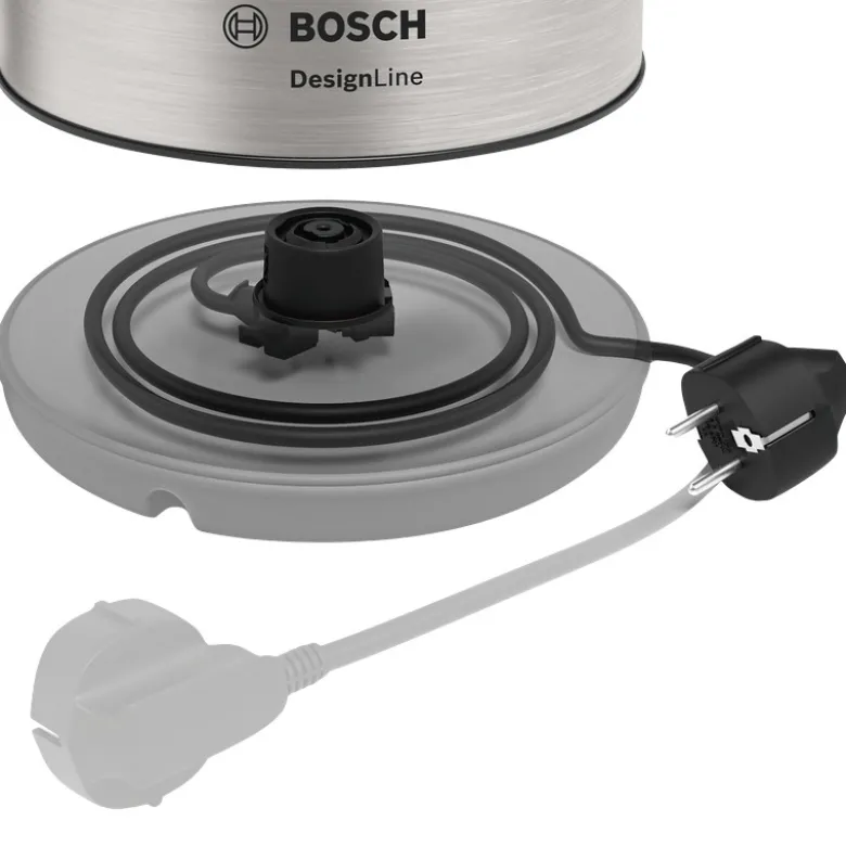 Bosch Designline TWK3P420 elkedel stål 1,7 liter