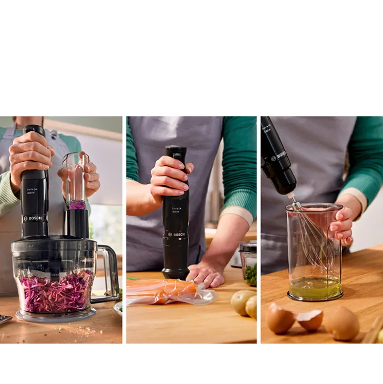 Bosch Ergomaster MSM4B620 series 4 stavblender med tilbehør 1000 watt