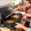 Bosch MAFD490B7 Serie 4 airfryer med dobbelt skuffe 10 liter