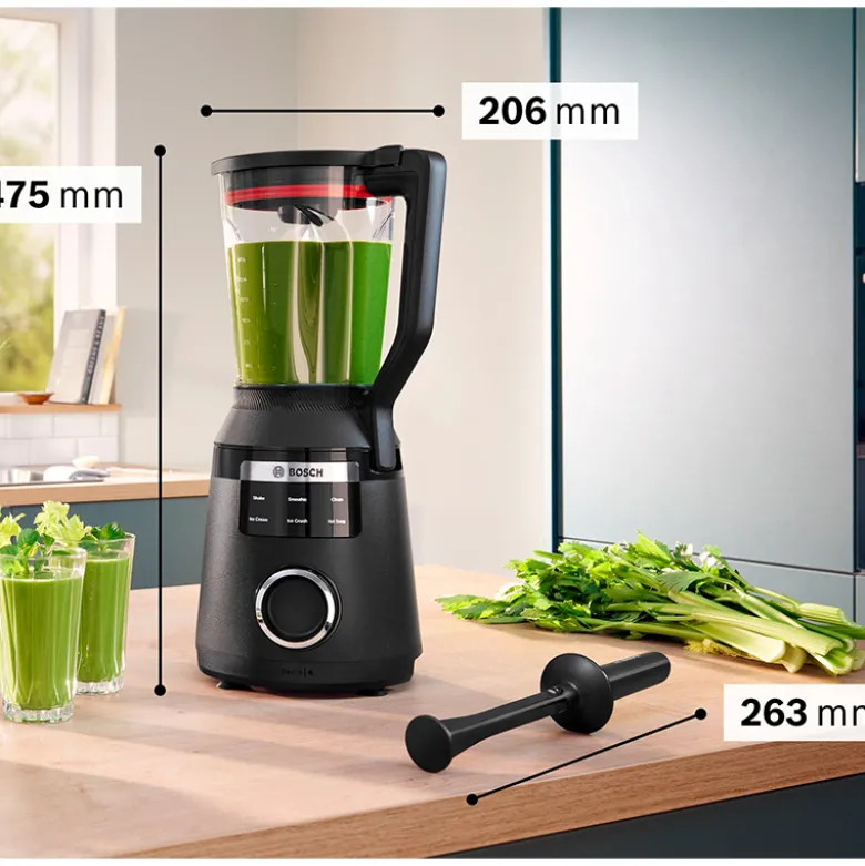 Bosch MMB6654B serie 6 Vitapower blender 1800 watt sort