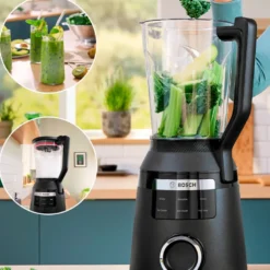 Bosch MMB6654B serie 6 Vitapower blender 1800 watt sort