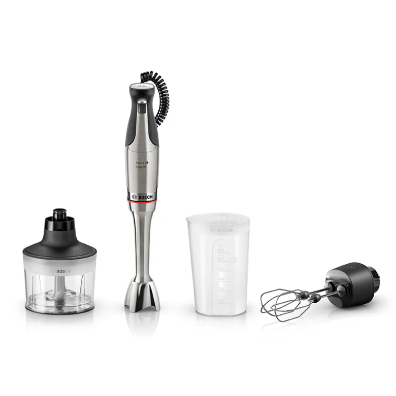 Bosch MSM8M934 serie 8 ErgoMaster stavblender stål 1500 watt