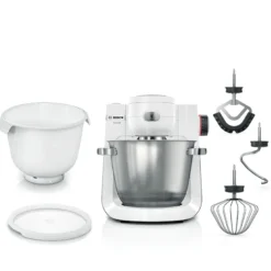 Bosch MUMS6EW18 Serie 6 køkkenmaskine hvid/stål 1600 watt
