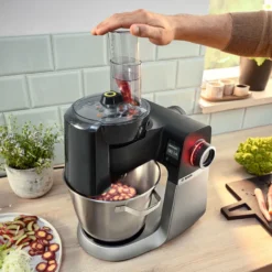 Bosch MUMS6ZS34 køkkenmaskine med vægt sort/stål 1600 watt