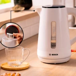 Bosch MyMoment TWK1M121 elkedel hvid 1,7 liter