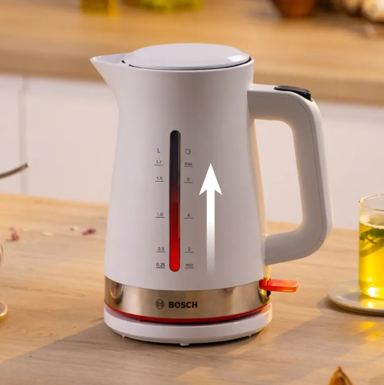 Bosch MyMoment TWK4M221 elkedel hvid & stål 1,7 liter