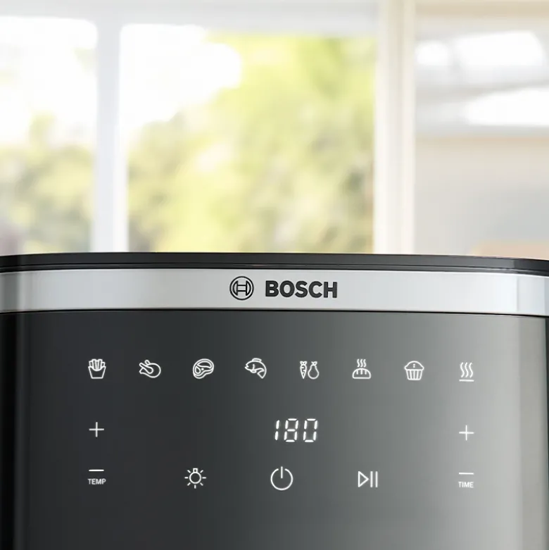 Bosch serie 6 MAF671B1 airfryer sort 7,2 liter 1800 watt