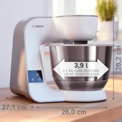 Bosch Series 4 MUM5XW00 køkkenmaskine hvid 1000 watt