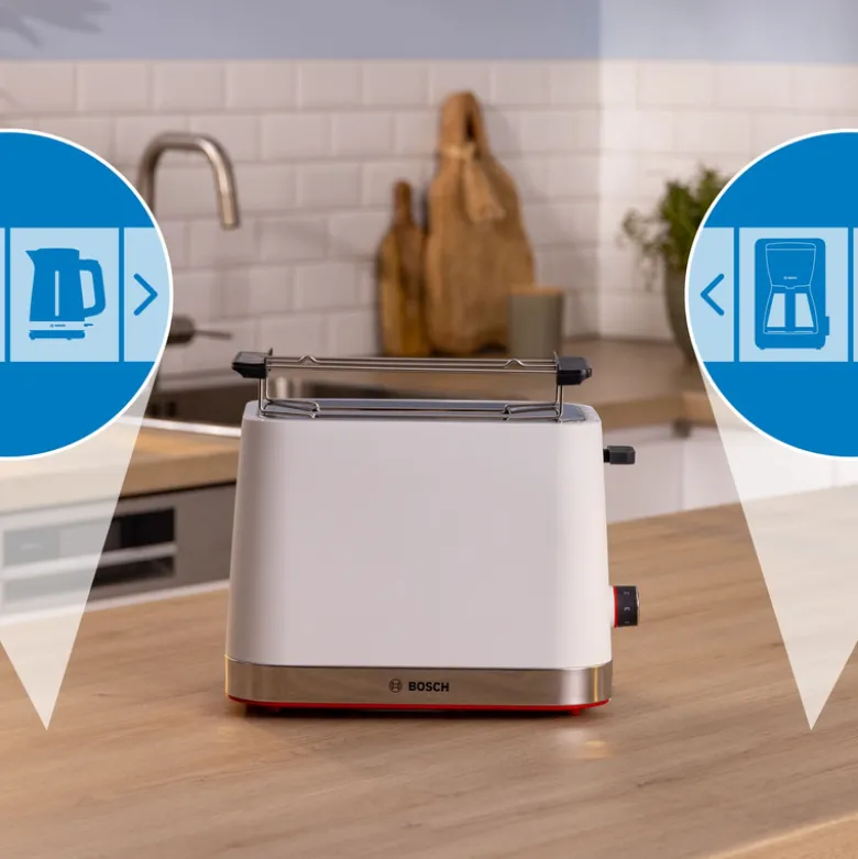 Bosch TAT4M221 MyMoment brødrister hvid 950 Watt