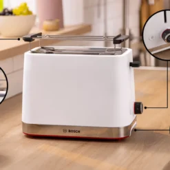 Bosch TAT4M221 MyMoment brødrister hvid 950 Watt
