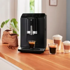 Bosch TIE20119 fuldautomatisk kaffemaskine sort 1300 watt