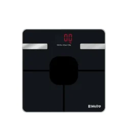 B.Well TH168 bluetooth badevægt med kropsanalyse max 180 kg