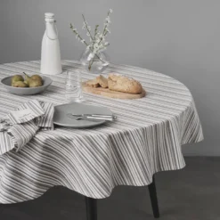 By Mogensen rund dug Small Stripes Ø 160 cm