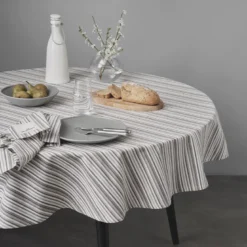 By Mogensen rund dug Small Stripes Ø 180 cm