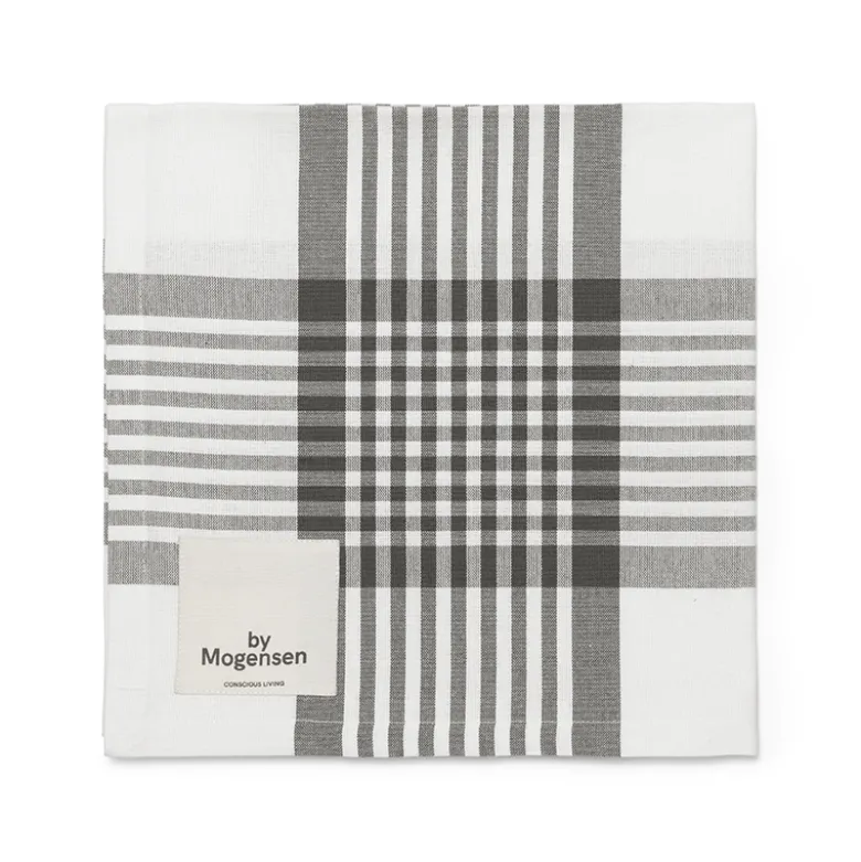By Mogensen stofserviet large checks 55x55 cm