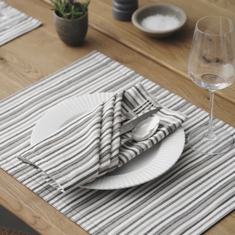 By Mogensen stofserviet small stripes 55x55 cm