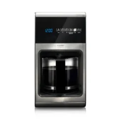 Caso kaffemaskine med touch display sort/stål 1,5 liter