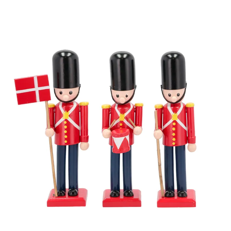 Celebrate garder H 15 cm rød/sort 3 stk.